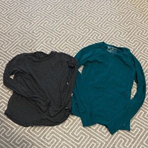 Figs long sleeve under scrub tshirts